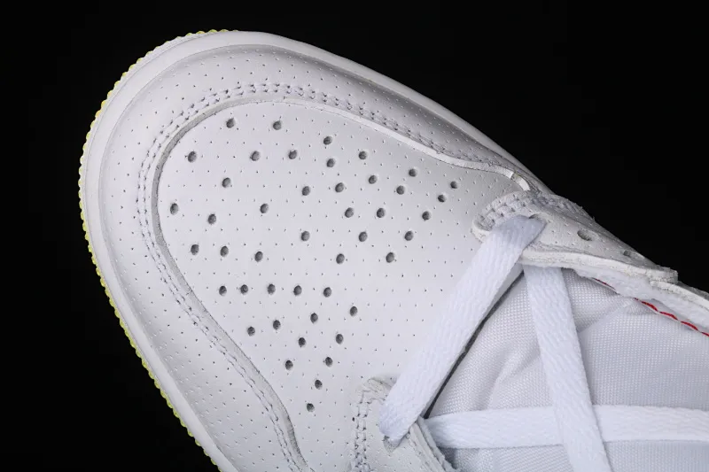 All categories Air Jordan Jordan series basketball shoes Air Jordan 1 High Air Jordan 1 High OG "First Class Flight" Style AJ1 Joe 1 first class flight white and yellow Flight QR code basketball shoes 555088-170